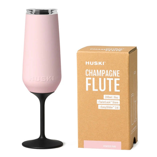 Huski Champagne Flute-Powder Pink