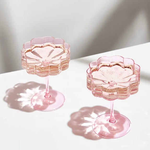 FAZEEK-TWO x WAVE COUPE GLASSES - PINK