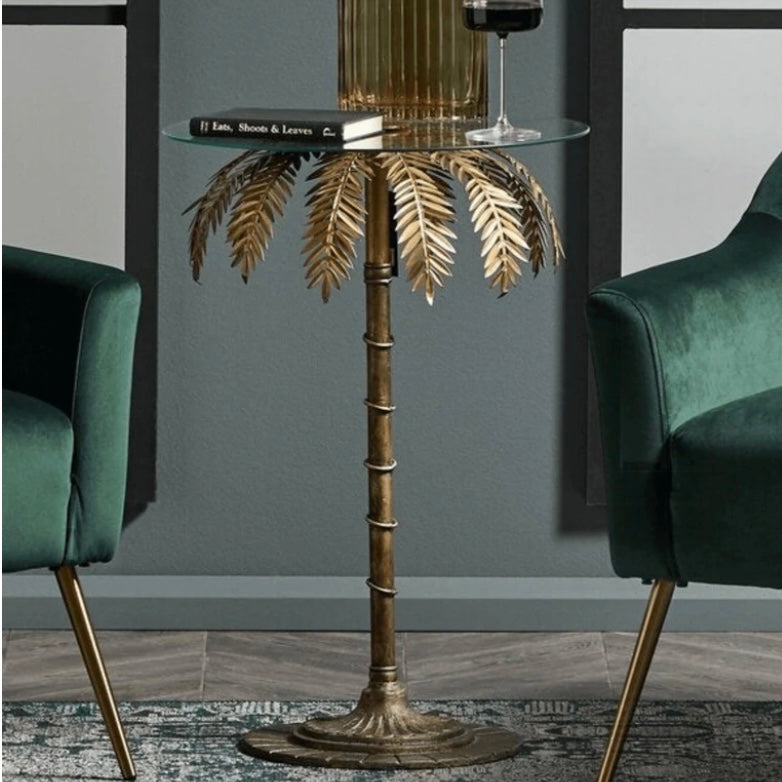 Miami Palm Side Table