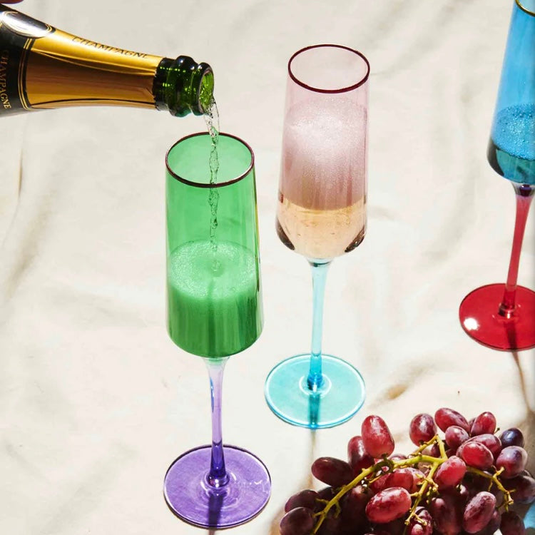 JADED CHAMPAGNE GLASS 2P SET-KIP & CO