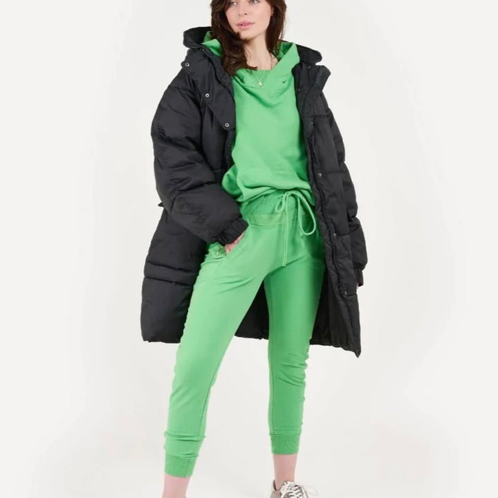 MOOPY HOODY - NEON GREEN