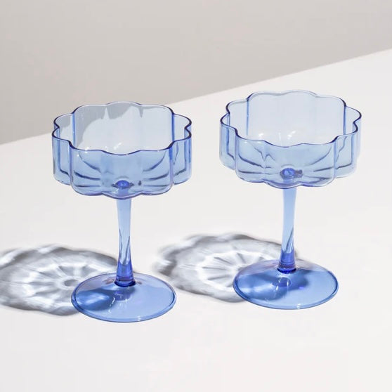FAZEEK- TWO x WAVE COUPE GLASSES - BLUE