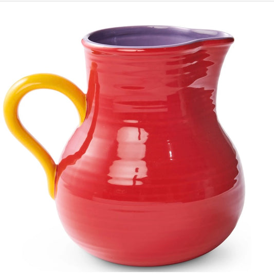 LONG LUNCH RED WATER JUG- Kip & Co