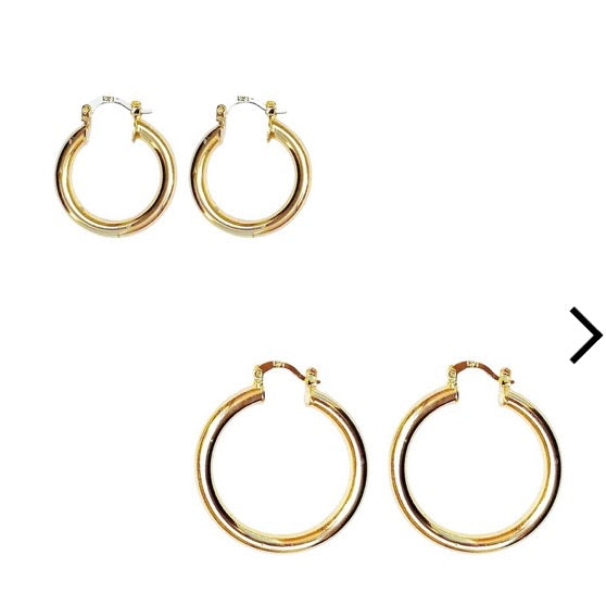 Misuzi Milan Hoop - Gold