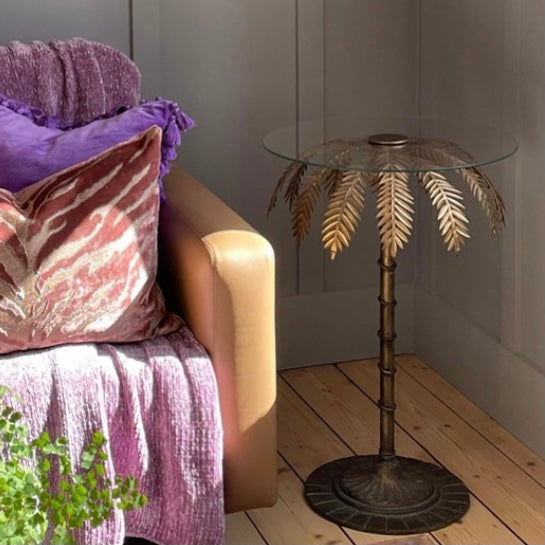 Miami Palm Side Table