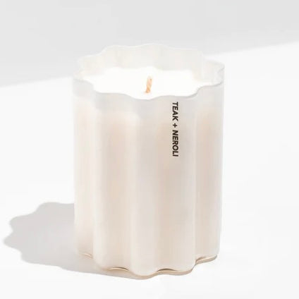 TEAK + NEROLI WAVE CANDLE-FAZEEK