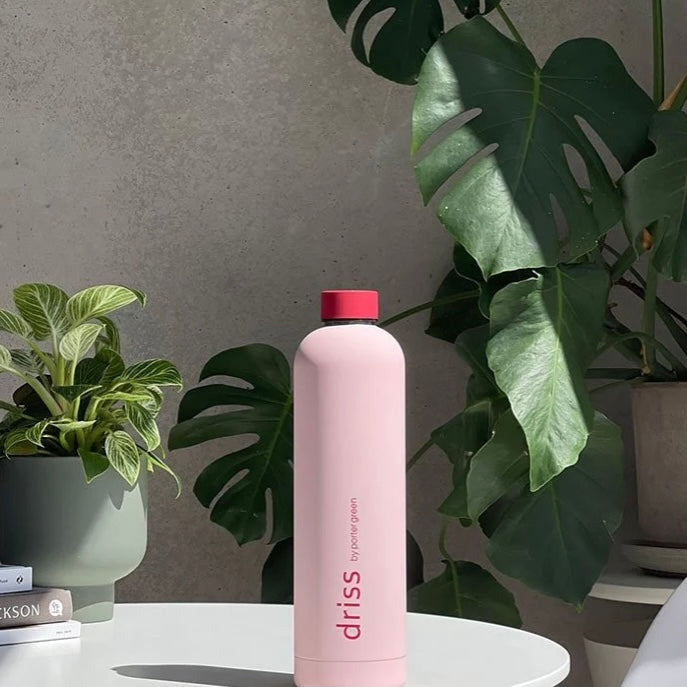 Driss | Insulated Stainless Steel Bottle | Lucena -cherry + blush-
