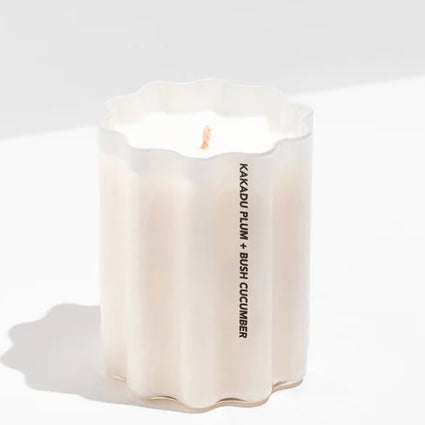 KAKADU PLUM + BUSH CUCUMBER WAVE CANDLE-FAZEEK