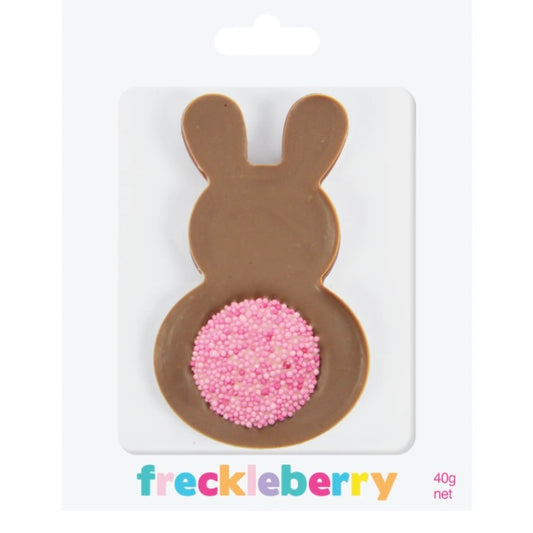 Freckleberry - Chocolate Bunny With Freckle Tail