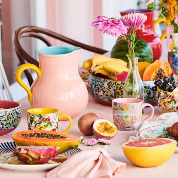 LONG LUNCH PEACH WATER JUG-KIP & CO
