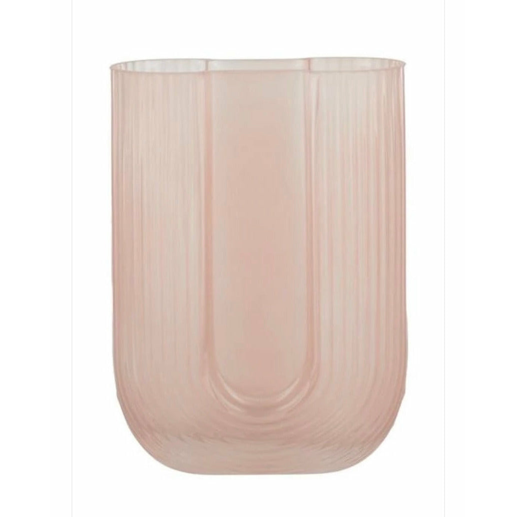 Cyril Glass Vase - Blush